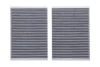 Фільтр салону MB S-class (W221) 05-13/CL (C216) 06-13 (вугільний) (к-кт 2шт.) KAVO FCA-10164C (фото 1)
