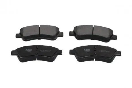 Колодки гальмівні (передні) Citroen C2/C4 04-/C3 09-/Berlingo/Peugeot 206/307 96-/207 06-/208 12- PARTS KAVO KBP-10007