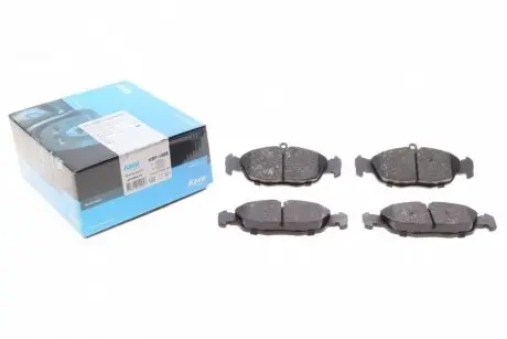 Колодки гальмівні (передні) Daewoo Lanos 97- (140.2x56/141.5x47) PARTS KAVO KBP-1005