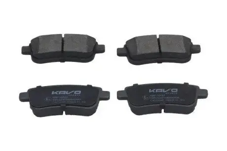 Колодки гальмівні (задні) Renault Fluence/Megane/Scenic 08- (TRW) Q+ KAVO KBP10082