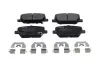Колодки тормозные (задние) Hyundai Santa Fe 18- (110.9x46.5x16) Q+ KAVO KBP10111 (фото 1)