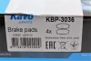 Колодки гальмівні (передні) Kia Ceed/Hyundai I30 06- PARTS KAVO KBP-3036 (фото 6)