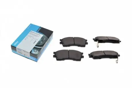 Колодки гальмівні (передні) Kia Rio 00-11/Spectra 01-10 (129.2x43.5x15.5) PARTS KAVO KBP-4002