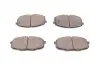 Колодки гальмівні (передні) Kia Ceed 07-/Carens 03-07 (130x56) PARTS KAVO KBP-4004 (фото 8)