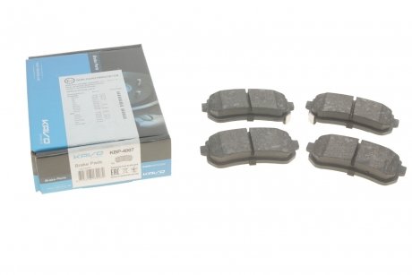 Тормозные колодки (задние) Hyundai Accent I20/I30/Ix35/Sonata/Kia CeeD/Rio/Sportage 1.2-3.3 05- PARTS KAVO KBP-4007 (фото 1)