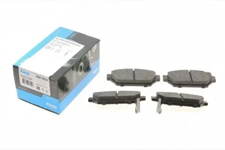 Колодки гальмівні (задні) Mitsubishi Carisma/Colt/Lancer 1.3-2.0D 92-06 PARTS KAVO KBP-5510