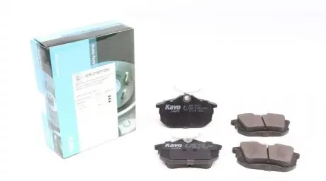 Колодки гальмівні (задні) Mitsubishi Carisma/Colt/Space Star/Volvo S40 95-12 (з датчиками) PARTS KAVO KBP-5513