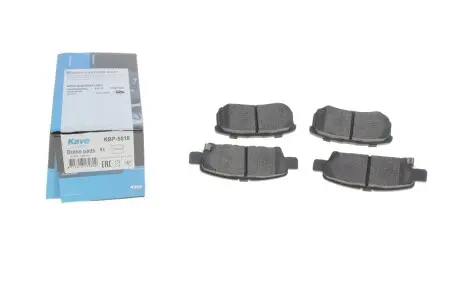 Колодки гальмівні (задні) Mitsubishi Outlander/Lancer 01- (Akebono) PARTS KAVO KBP-5518