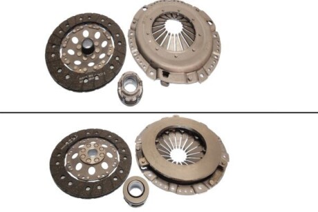 Комплект зчеплення DB W124 2.3 89- (d=228mm) (+вижимний) KAWE 957331