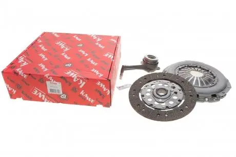 Комплект сцепления VW T5 2.5TDI/4motion 03-09 (96kw) (d=240mm) (+выжимной)) KAWE 962316CSC