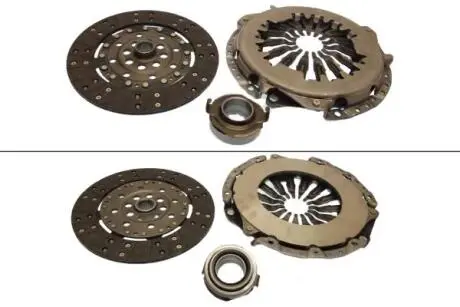 Комплект зчеплення Mazda 6 2.0DI 02-07 (d=240mm) (+вижимний) KAWE 962554