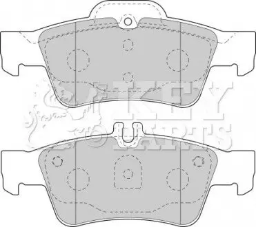 Гальмівні колодки дискові KEY PARTS KBP1798