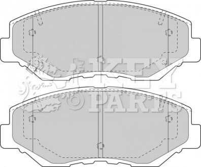 Гальмівні колодки дискові KEY PARTS KBP1860 (фото 1)