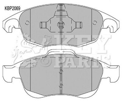 Гальмівні колодки (набір) KEY PARTS KBP2069