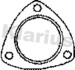 Прокладка вихлопної системи приймальної труби FIAT Doblo 00-09; ALFA ROMEO 145 96-01; LANCIA Lybra 99-05 KLARIUS 410362 (фото 1)