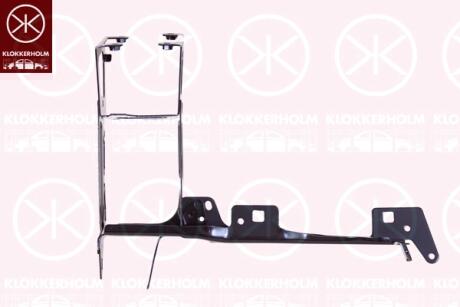 Кріплення фари, сталь, лів. передн. KLOKKERHOLM 0063243