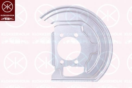 Защита тормозного диска KLOKKERHOLM 1617377 (фото 1)