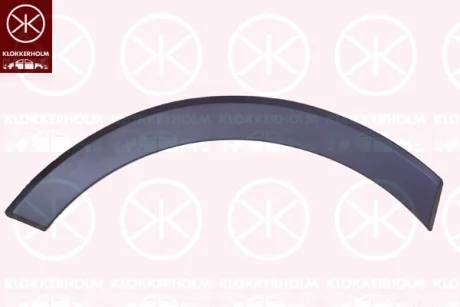 Фото розширювач крила, текстурований, лівий передній KLOKKERHOLM 2512375 Розширювач крила, текстурований, лівий передній KLOKKERHOLM 2512375