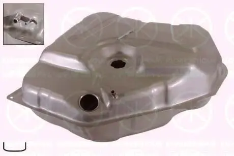 Топливный бак KLOKKERHOLM 2550 009