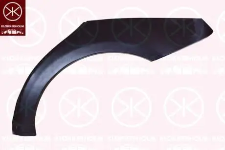 Бічна панель, 4-дверн., арка колеса KLOKKERHOLM 3506582