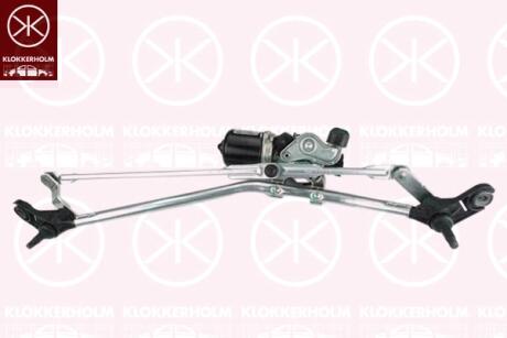 Система очищення скла, передня, комплект KLOKKERHOLM 60113275
