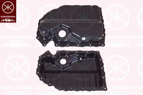 Піддон оливний, сталь KLOKKERHOLM 9524476