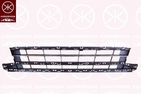 Облицовка радиатора, хром/черный. KLOKKERHOLM 9531991A1 (фото 1)