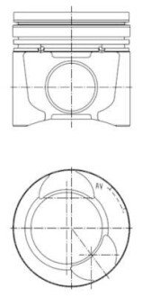 Поршень KOLBENSCHMIDT 40074600