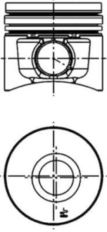 Поршень KOLBENSCHMIDT 40101610