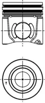 Поршень KOLBENSCHMIDT 40352600