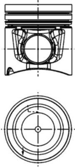 Поршень KOLBENSCHMIDT 40666600 (фото 1)