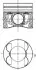 Поршня OM651, 83.00mm STD KOLBENSCHMIDT 40809600 (фото 1)