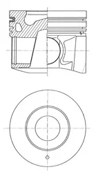 Автозапчасть KOLBENSCHMIDT 41274600