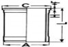 Ремонтний комплект, поршень/гільза циліндра KOLBENSCHMIDT 91753961 (фото 2)