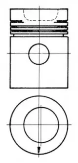 Ремонтный комплект, поршень / гильза цилиндра KOLBENSCHMIDT 92085961