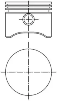 Фото поршень двигуна KOLBENSCHMIDT 94132720 Поршень двигуна KOLBENSCHMIDT 94132720