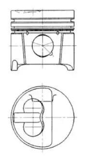 Поршень KOLBENSCHMIDT 94786710