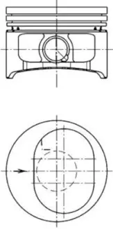 Поршень KOLBENSCHMIDT 94865620