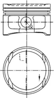 Поршень KOLBENSCHMIDT 99563600
