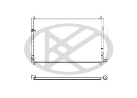 Радиатор кондиционера KOYORAD CD010374M