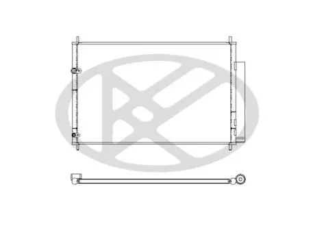 Радиатор кондиционера KOYORAD CD010374M