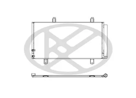 Радиатор кондиционера KOYORAD CD010392M