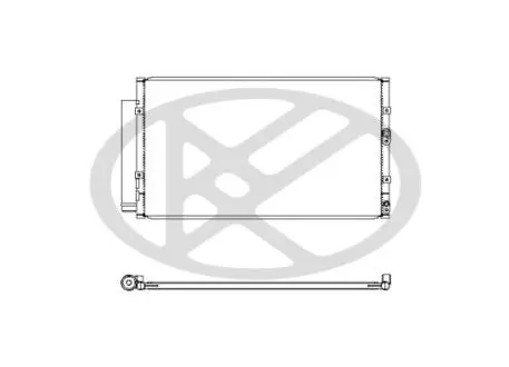 Радіатор кондиціонера KOYORAD CD091461M