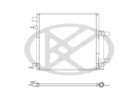 Радіатор кондиціонера KOYORAD CD310691