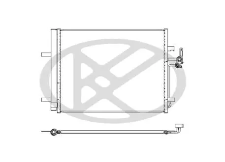 Радіатор кондиціонера KoyoAir KOYORAD CD320464