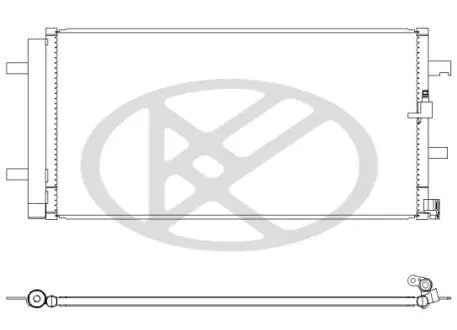 Конденсатор без хладогену KOYORAD CD440877