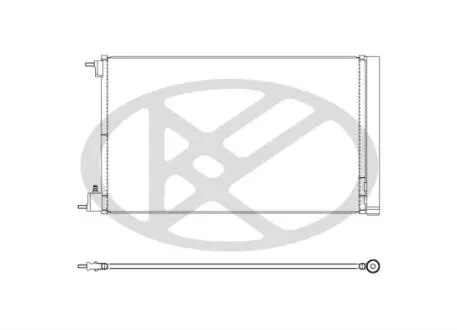 Радиатор кондиционера KOYORAD CD460637