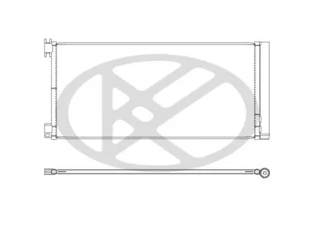 Радіатор кондиціонера KOYORAD CD461295