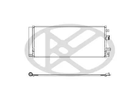 Конденсатор кондиціонера OPEL CORSA E, CORSA E/HATCHBACK 1.0-1.6 09.14- KOYORAD CD461337