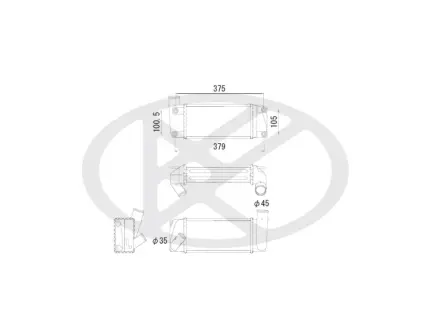 Автозапчасть KOYORAD IA010162
